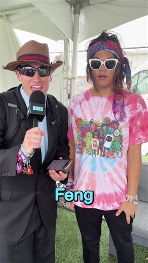 Feng revealed he’s taking mayonnaise over everything while playing “This Or That “with us 😂🥚 Did you catch his Summer Smash set?🔥
