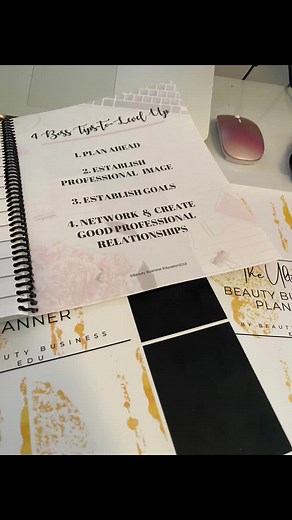 Today I’m working in The Ultimate Beauty Business Planner and i wanted to share 4 Tips as you establish your beauty business & brand! #cosmetology #beautybosses #beautybusiness #salonsuite #hairstylistsoftiktok #beautybusinesscoaching #beautybusinessmentor #beautybusinessplan #beautybusinesstips #beautyprenuer #startingabeautybiz #christianbeautyinfluencer
