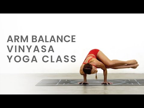 Side Crow and Flying Scissors Yoga Class