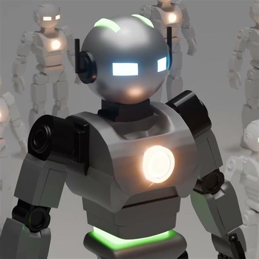 “Giving My Blender Robot a Cinematic Look”