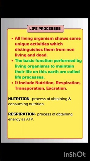 Class 10 Science Life Processes | Mind Map & Quick Revision Notes | NCERT CBSE