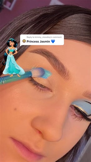 Disney Princess Jasmine Inspired Makeup Tutorial