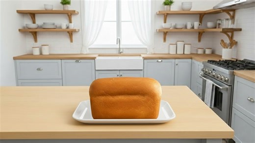 How to make soft milk bread loaf