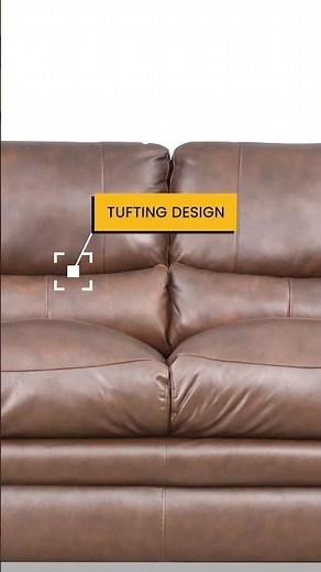 Royaloak | NewYork American Half Leather Sofa 2 Seater