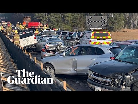 'It was crazy': sixty-nine vehicles collide in highway pile-up in Virginia