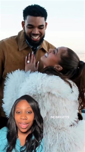 Brigette on Instagram: "Congratulations to @jordynwoods & @karltowns on their beautiful engagement ♥️ #jordynwoods #karlanthonytowns #engagement #popculture"