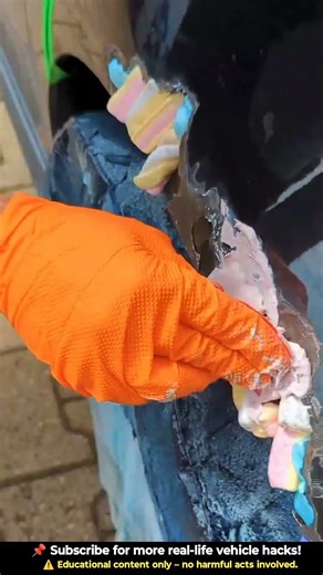 How to Fill a Rust Hole Like a Pro! 😱🛠️ Easy Mechanic Bodywork Fix #automobile