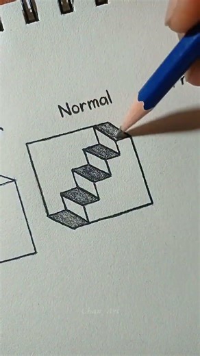 How to draw 3d steps #shorts #fyp #art #drawing #tutorial