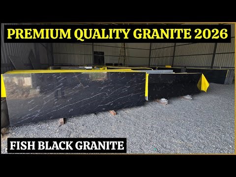 Black Granite Flooring Designs India - Fish Black Granite | Granite Wholesale Price | Black Granite