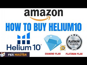 How To Buy Helium10 For Amazon | Helium10 Diamond Vs Platinum | FBA Master Amazon