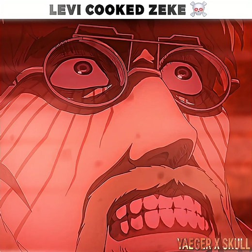 LEVI COOKED ZEKE ⚡🗿 #anime #aot