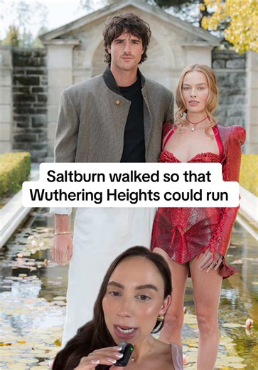 Saltburn walked so Wuthering Heights could run #jacobelordi #margotrobbie #wutheringheights #greenscreen