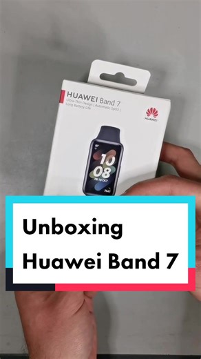 Huawei Band 7 Unboxing: How to Connect and Activate