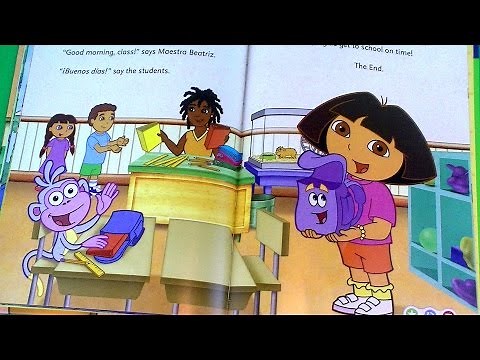 Dora the Explorer goes to school Leapfrog Tag Reading System Pen Book Review