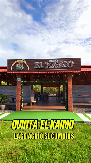 QUINTA EL KAIMO - es el lugar ideal para disfrutar en familia o con amigos. Un espacio rodeado de naturaleza, perfecto para relajarte y divertirte, con piscina, áreas recreativas y un ambiente tranquilo. 📍 Estamos ubicados por la vía Jorge Aguilera pasando el OCP, fácil acceso para que llegues sin complicaciones.