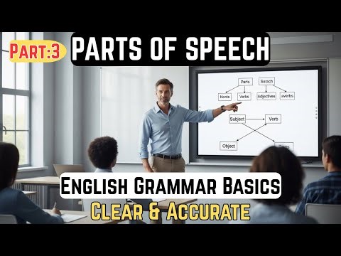 03- Parts of Speech – Advanced English Grammar Lesson | Universal English Guide