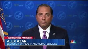 ICYMI: HHS Secretary Alex Azar says the "window is closing" to stop virus spread. #MTP #IfItsSunday @SecAzar: "We have to act and people as individuals have to act responsibly. We need to social distance, we need to wear our face coverings." | Meet the Press