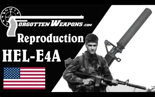 [中配]越南战争时期M16消音器复刻版：详细介绍 - Forgotten Weapons