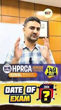 HPRCA JE Civil 2026 🚀 149 Vacancies Exam Date? 📅 Complete Preparation Strategy + Dedicated Book