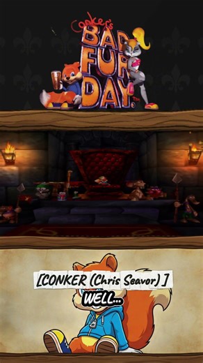 Did you know this N64 intro was a movie parody? #shorts #conkersbadfurday