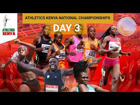 DAY THREE: Athletics Kenya National Championships at Nyayo stadium
