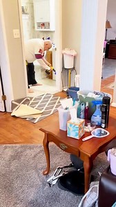 5.1K views · 89 reactions | Gram was cracking up at how frustrated papa was getting when she said she had to use the bathroom and he’s been deep cleaning the bathroom for an hour and a half  #grandparents #jockandbelle #love #funnyvideo(2) | Thejockandbelleshow | Facebook