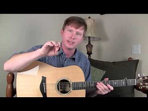 Red Haired Boy on Guitar Free Bluegrass Flatpicking Lesson