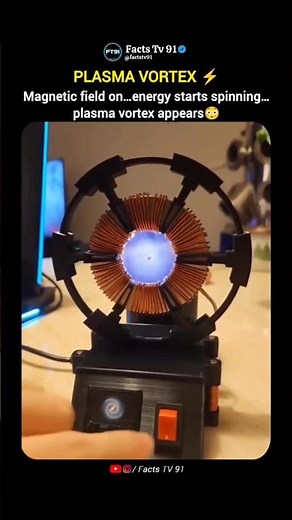 This Device Creates a Plasma Vortex 😳