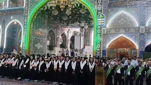 Sharif karbala Ali Abbas ziarat امام حسین علیہ السلام کو سلامی پیش کرتے ہوئے۔