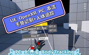 PICO UE OpenXR PC 串流手势识别 BodyTracking！敬请期待！