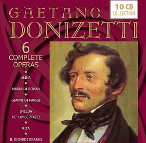 Gaetano Donizetti, Federico Bonetti Amendola, Orchestra Da Camera Siciliana - Gaetano Donizetti 6 Complete Operas