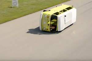 Watch the world’s first VW camper van that races on its side