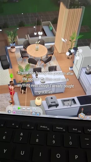 The Sims 4 Cooking Issue After Update