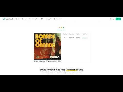 Download Bandcamp Music for Free – Beginner Tutorial | dragdropdo