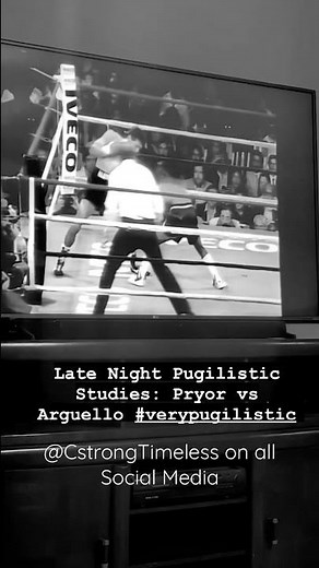 Very Pugilistic Classic Fight Pryor vs Arguello