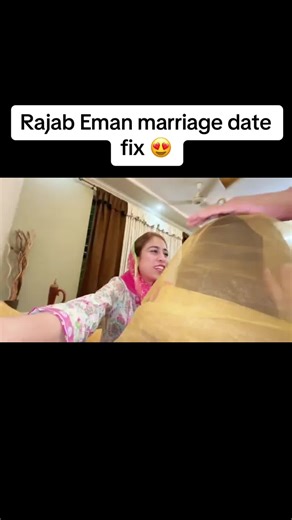 Rajab and Iman Wedding Date Announced