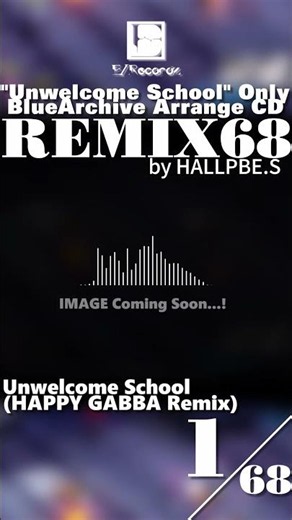 【 #C108 】Unwelcome School(HAPPY GABBA Remix) / HALLPBE.S【ブルーアーカイブ】 #shorts