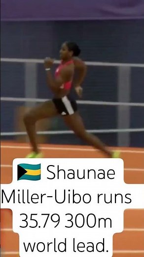 🇧🇸 Shaunae Miller-Uibo BLASTS 35.79 🔥 | 300m World Lead!