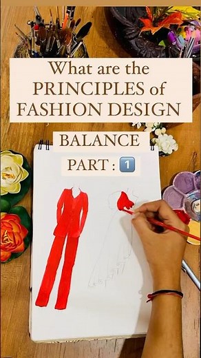 What are the principles of Fashion Design. #fashionillustration #fashiondesigner #artist