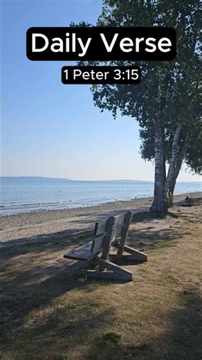 1 Verse, 1 Minute: 1 Peter 3:15