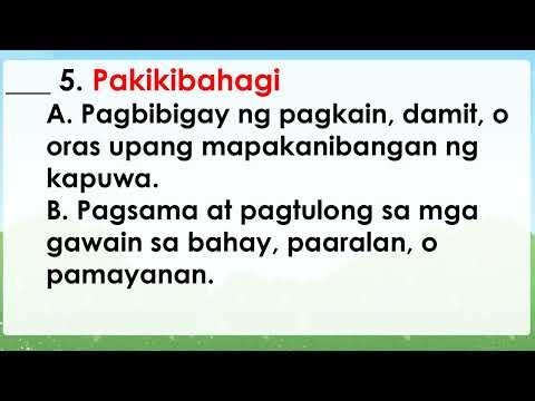 Grade 2 GMRC Q4 W3 Pagiging Palakaibigan sa Pamayanan