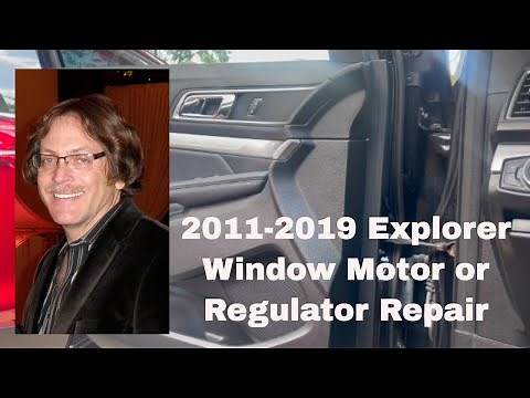 Explorer Window Motor or Regulator Replacement 2011-2019 Left Front