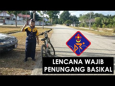 Lencana WAJIB Pengakap - Penunggang Basikal