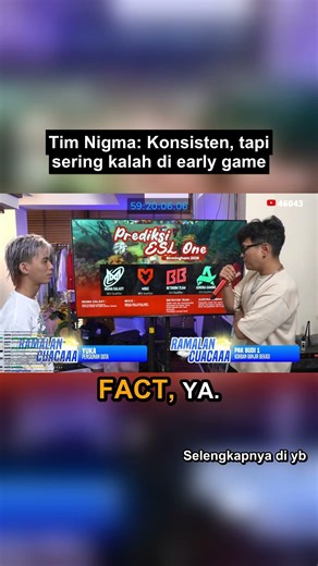 Analisis Nigma: Inkonsistensi Performa di Esports