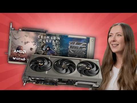 The Best GPU for Crimson Desert | Sapphire AMD RX 9070XT Unboxing 🙌