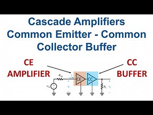 [26c] Multistage Amplifiers - Cascaded common emitter and common collector amplifier - DC analysis