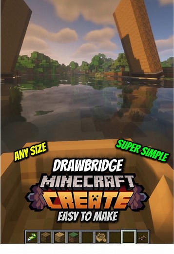 Build an Innovative Drawbridge in Minecraft