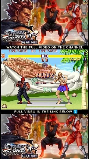 Akuma DOMINATED SAGAT in Street Fighter 2 Prime!