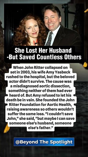 She Lost Her Husband But Saved Countless Others.John Ritter#celebrity #hollywood #stories