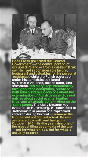 The Butcher of Poland: The Diary of Hans Frank and His Private Kingdom of Terror
